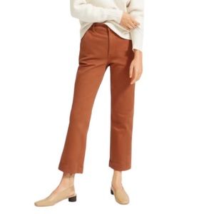 Everlane Straight Leg Crop Pant